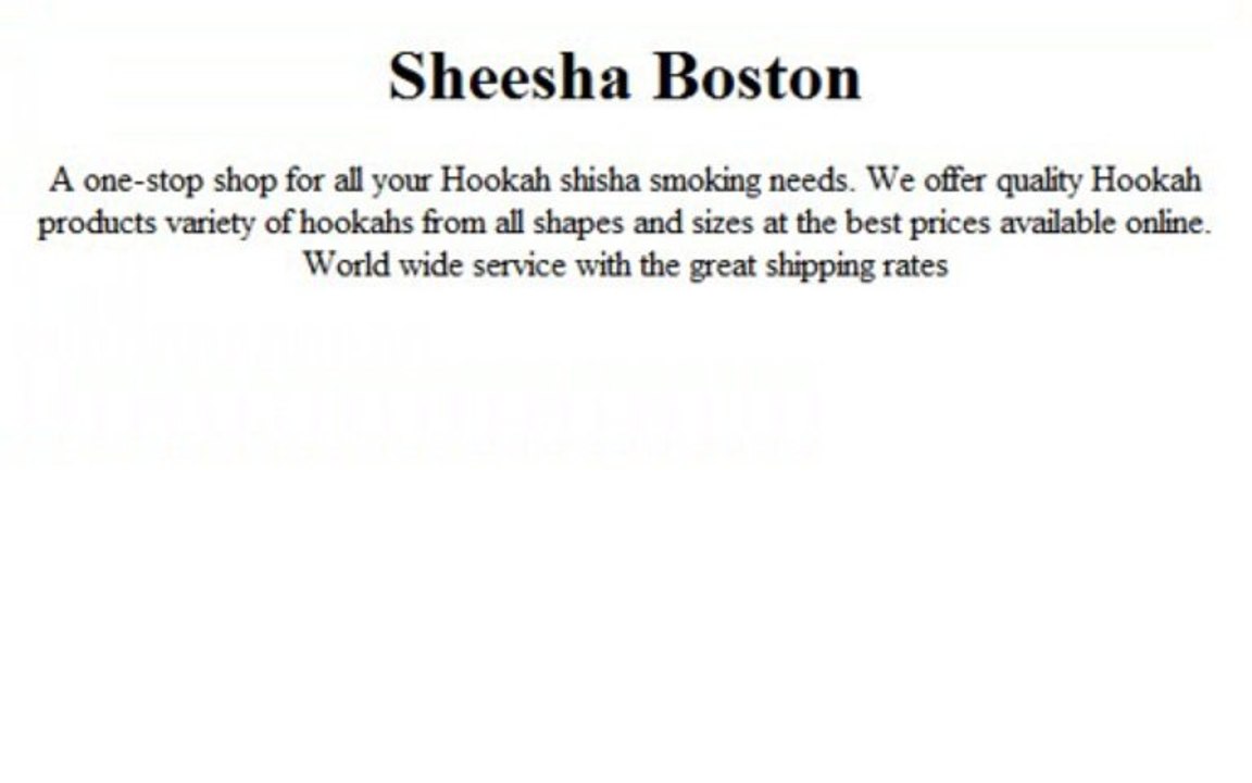 buy hookah