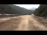 Travelling to Tilwara from Silli after flash flood in Uttarakhand