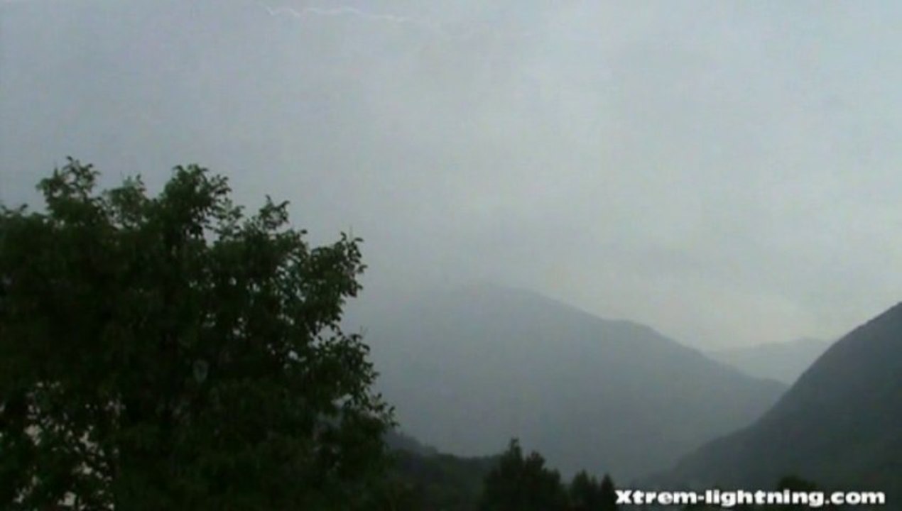 Orage Thônes 20 juillet 2013