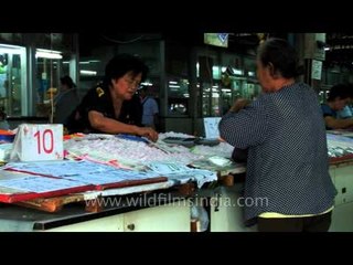 Lottery tickets on sale - Bangkok, Thailand