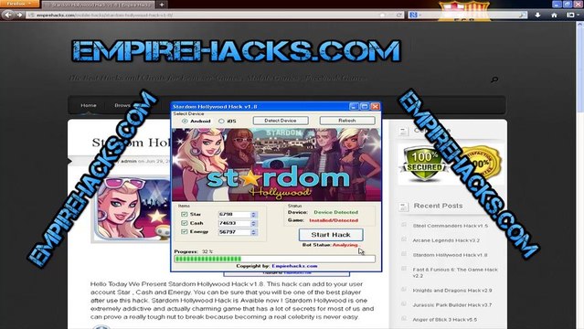 Stardom Hollywood Hack Cheat Tool Adder Generator Download