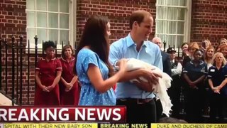 Prince William first interview after birth of Royal Baby HD