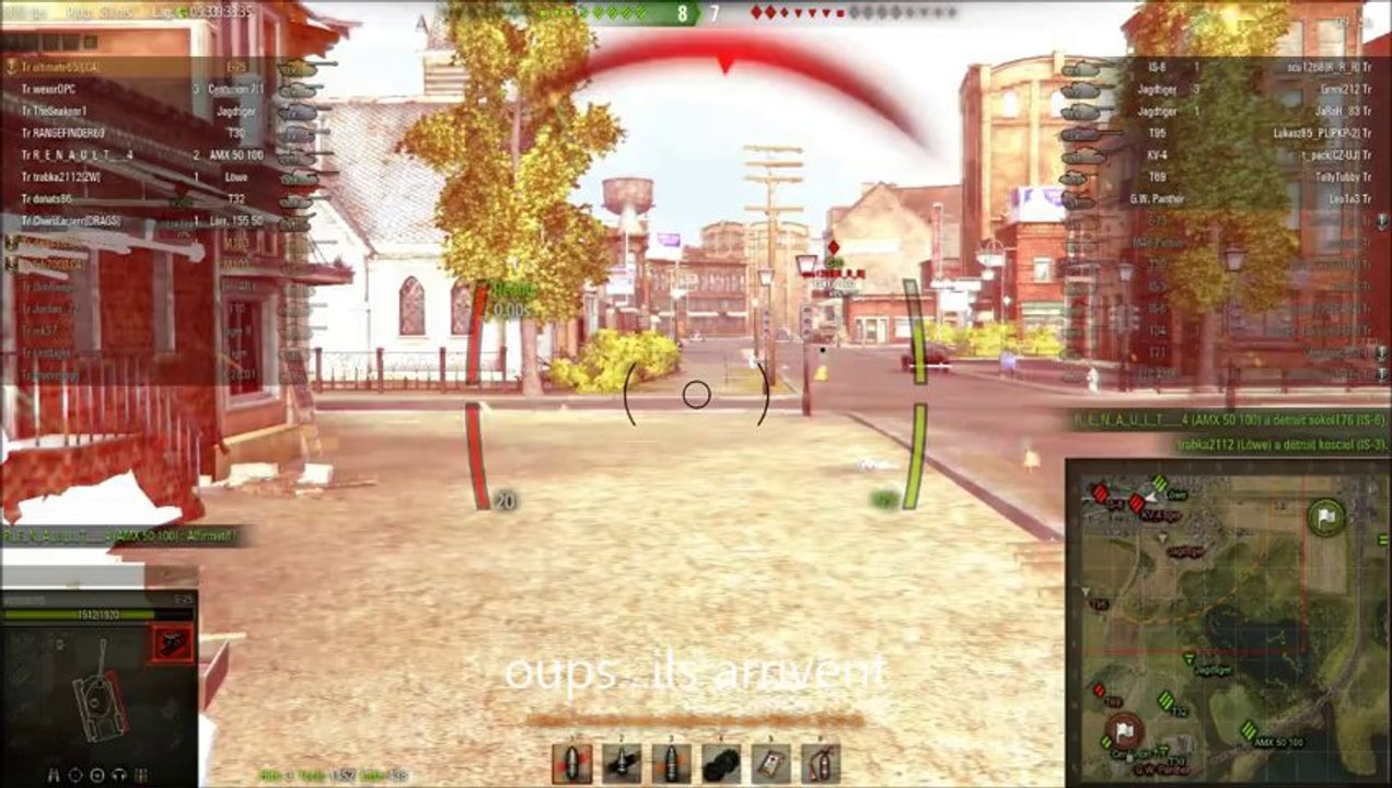 puissance et blindage du E75