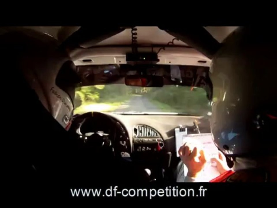 Rallye Matour 2013 - ES1 - Equipage Darbonnat/Elet
