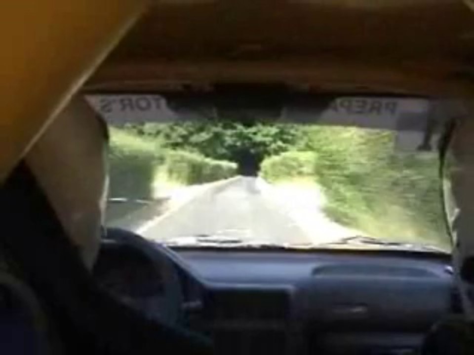 RALLYE DES VINS DE VOUVRAY 2013-ES8-EQUIPAGE GERAUD 106 S16 N2