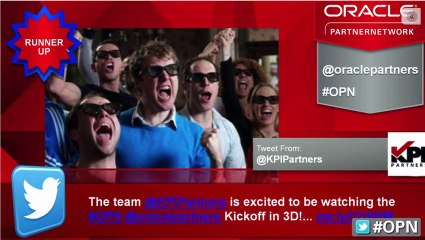 KPI Recognized During Oracle FY2014 Partner Kickoff