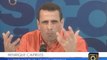 Capriles: Quiero pedirle a todos nuestros seguidores que haya unidad