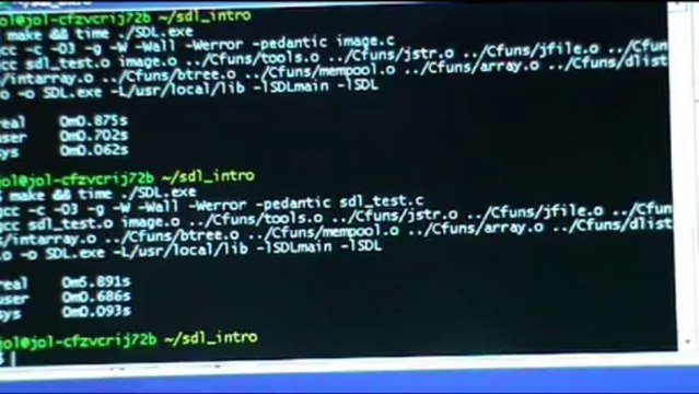 Cours de programmation graphique 8. Filtre médian (suite) + un peu de SDL