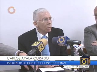 Profesores de Derecho denuncian "persecución contra diputados" en la AN