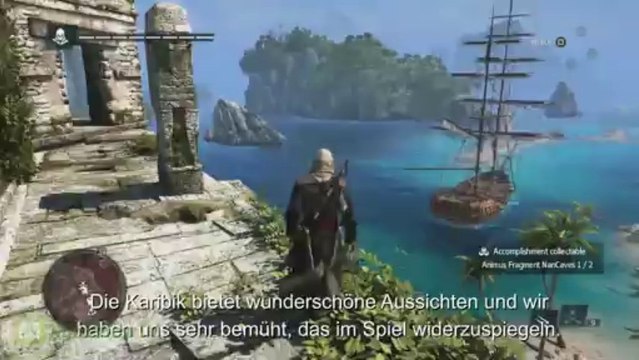 Assassins Creed 4 Black Flag | 14 Minuten Karibik Open-World Gameplay [DE] | (2013) | HD