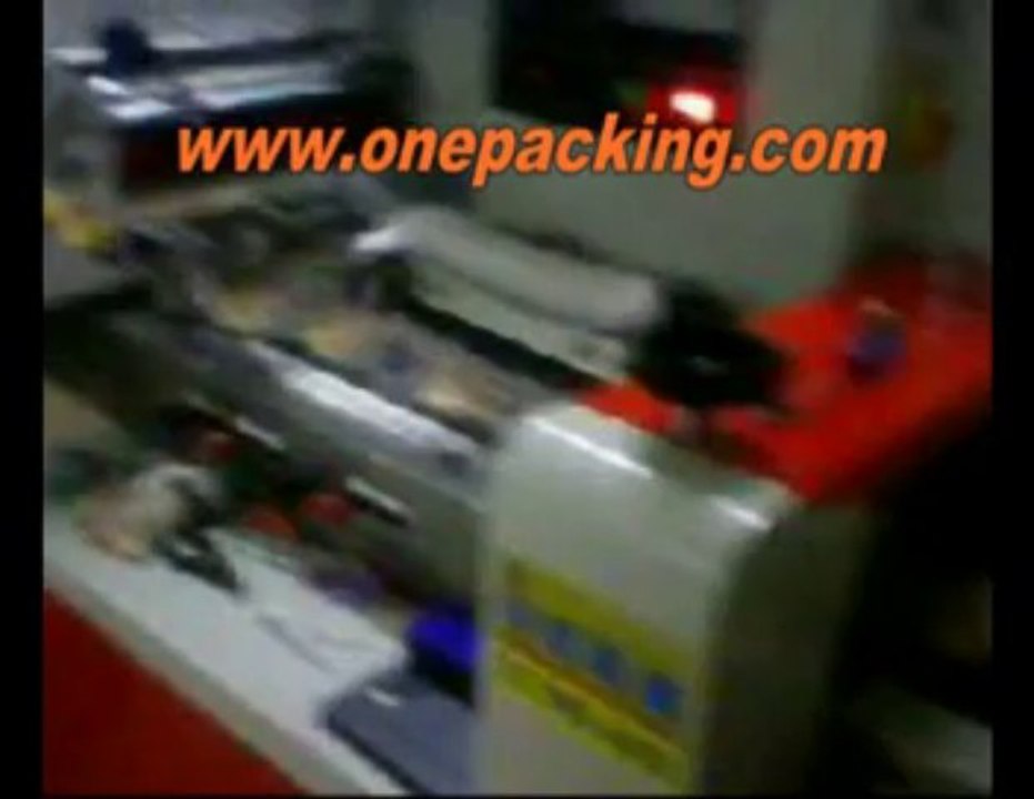 automatic flow pack packaging machine for bread