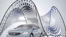 Volvo's Innovative Solar Powered Charging Pavilion