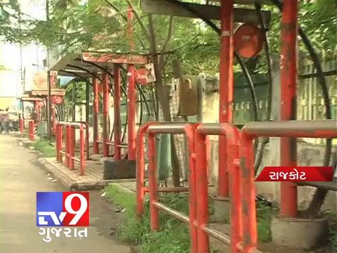 Tv9 Gujarat - 'TV9 IMPACT' : Mayor urged to corporation to repair Bus stands , Rajkot
