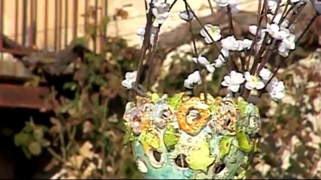 Poterie artisanale Diouloufet Roux Delin Véronique. Artisan potier Dieulefit