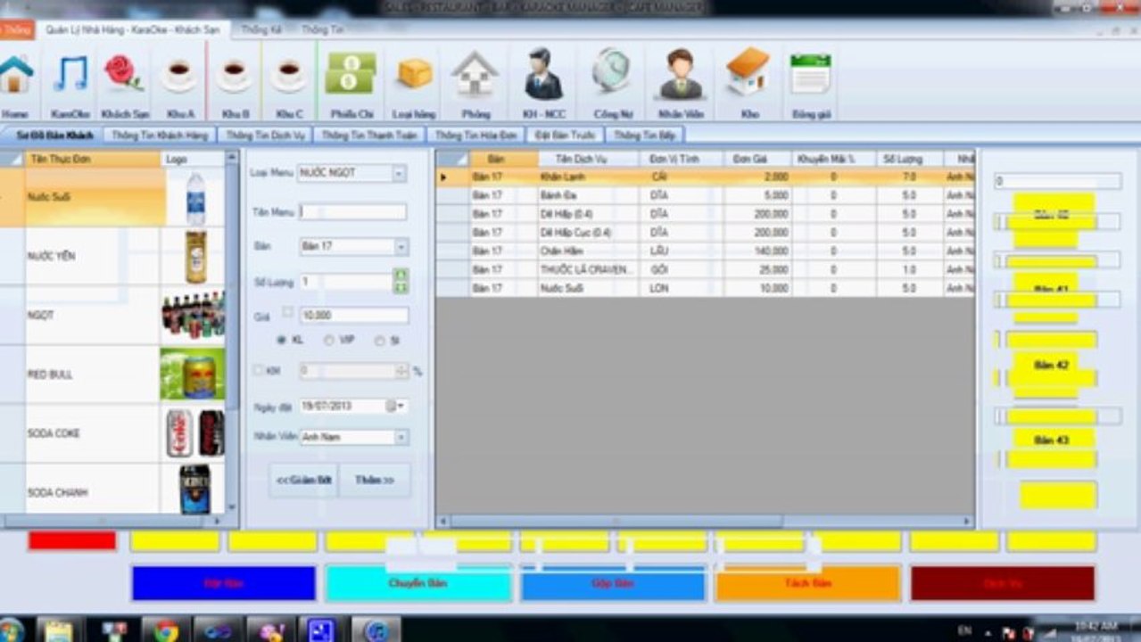 phan mem quan ly nha hang, khach sạn, cafe, bida