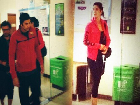 Spotted Katrina Kaif Ranbir Kapoor in Sri Lanka