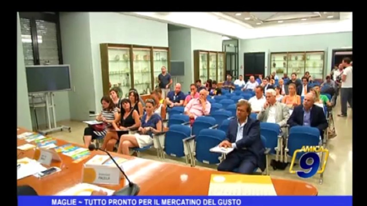 Maglie | Tutto pronto per il mercatino del gusto