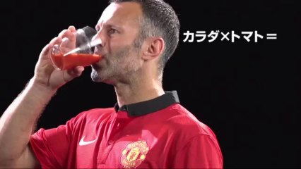 Οι παίκτες της Γιουνάιτεντ σε ιαπωνική διαφήμιση