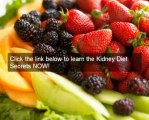 Awesome kidney diet tips in kidney diet secrets. Use kidney diet tips to help prevent kidney disease