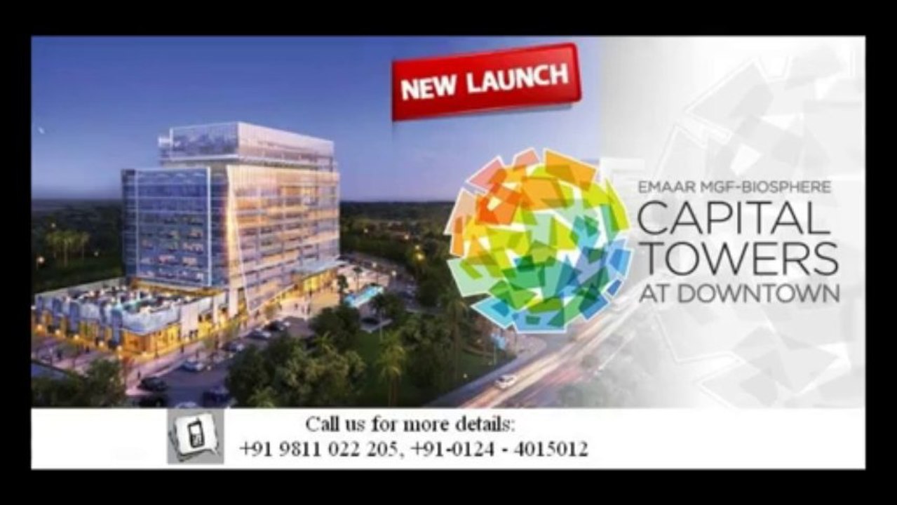 Emaar MGF Capital Towers at Downtown Gurgaon: Call @9811022205