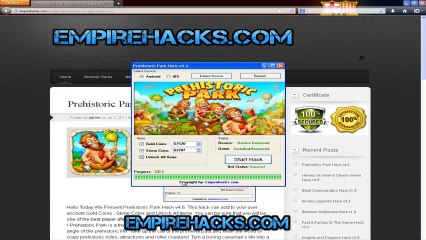 Prehistoric Park Hack Cheat Tool Adder Generator Download