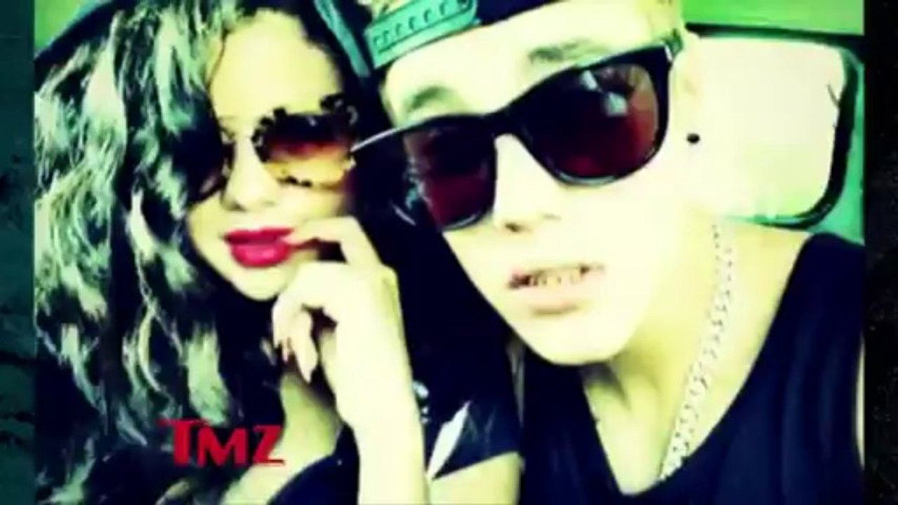 Selena Gomez and Justin Bieber -- Bieber gets a hood pass!