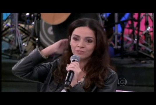 Cláudia Ohana no programa Encontro com Fátima-22.07.13