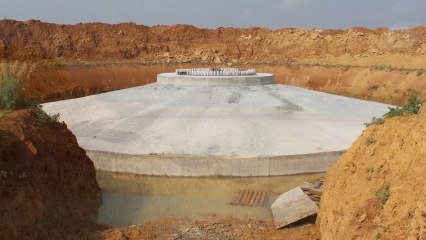 Visite de chantier du parc éolien Éoloué
