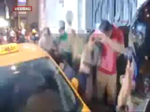 Polis savunmasız halka plastik mermi ile böyle saldırdı / İşte o şok görüntüler