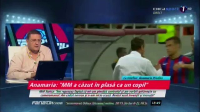 telefon Anamaria Prodan (despre Stanciu) FANATIK SHOW (24.07.2013)