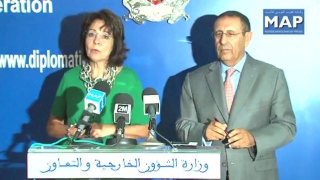 Youssef Amrani s'entretient avec la Commissaire Européenne en charge des Affaires maritimes et de la pêche