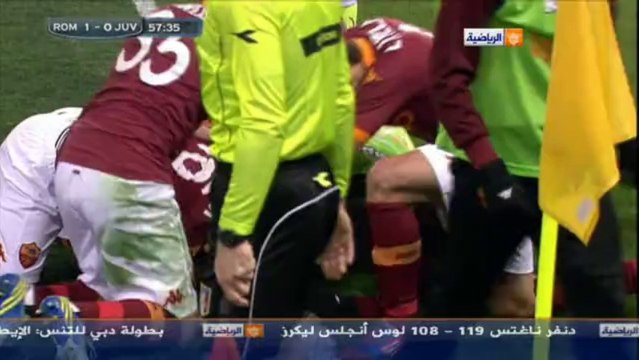 AS Roma v Juventus (1-0) Totti Goal (58')