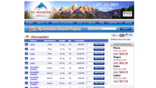 Ordering Drugs Online - Canadian Dispensing Pharmacy