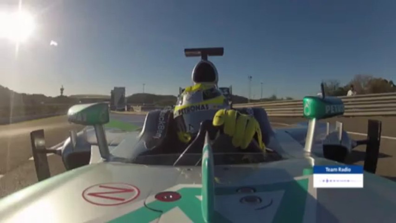 Nico Rosberg singt Bayern-Hymne im Team Radio