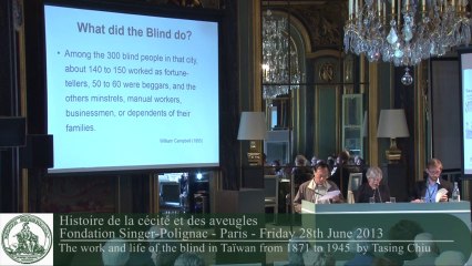 The history of blindness and the blind : Tasing Chiu - English version