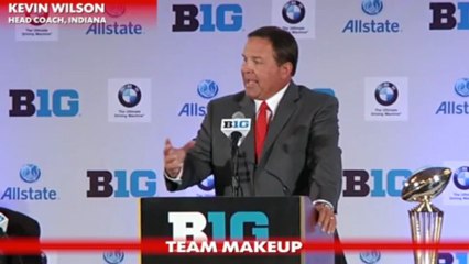 Big Ten Media Day: Indiana's Kevin Wilson