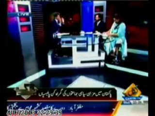 Ejaz Haider on Zaid Hamid (Bay Laag Capital TV )