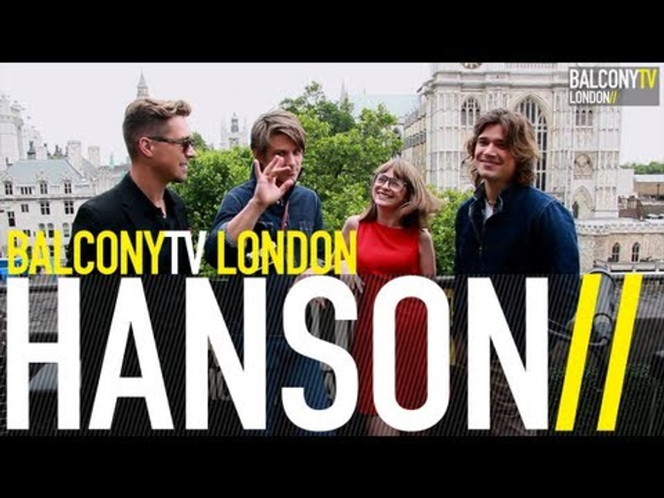 HANSON - INTERVIEW (BalconyTV)