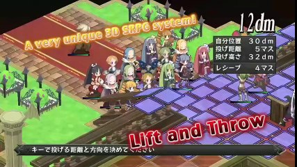 Disgaea D2 : A Brighter Darkness - Quelques phase de gameplay japonaises