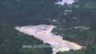 The new widened river valley at Phata: Post floods Uttarakhand