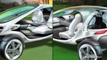 Mercedes-Benz Designed High-Tech Golf Cart Concept