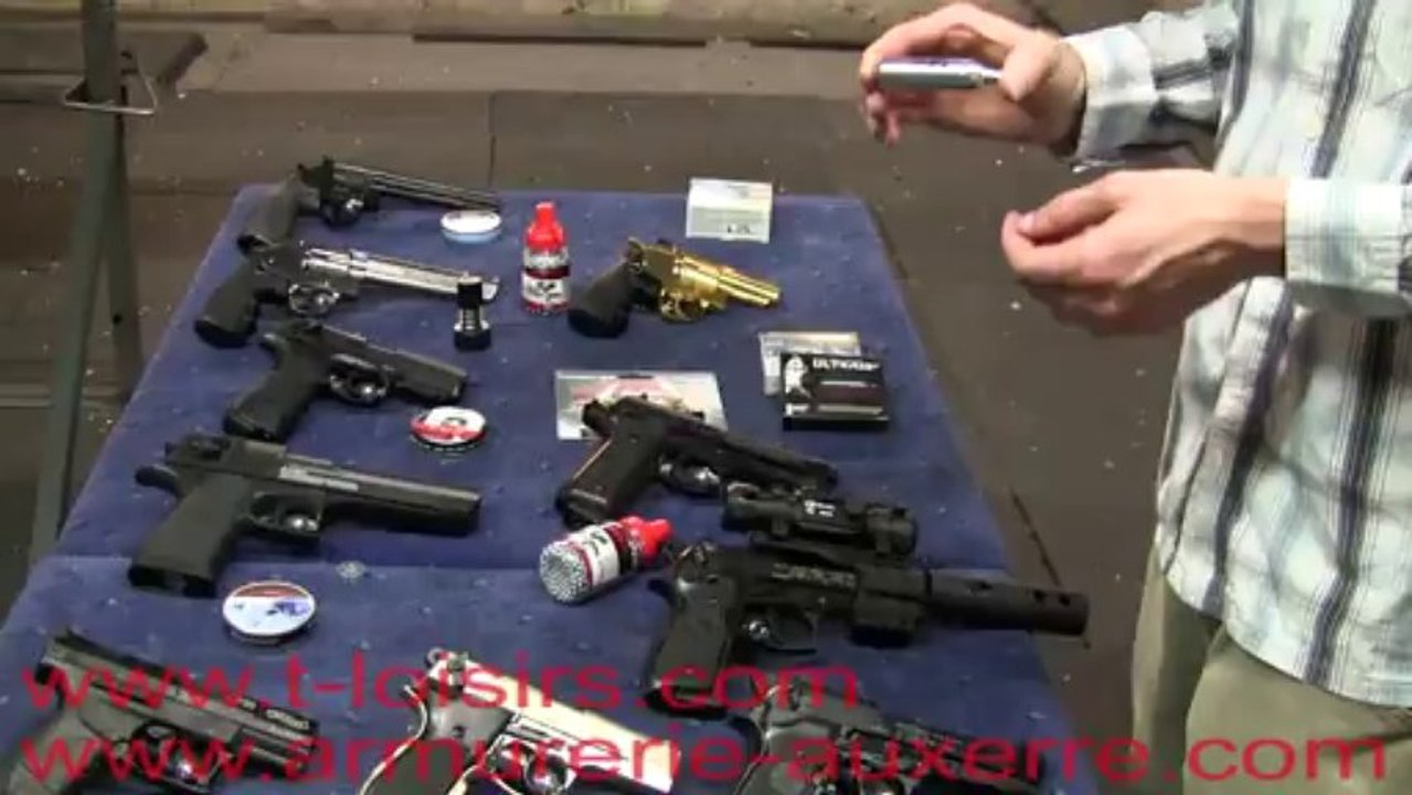 Armurerie Auxerre - Choisir son pistolet à plomb