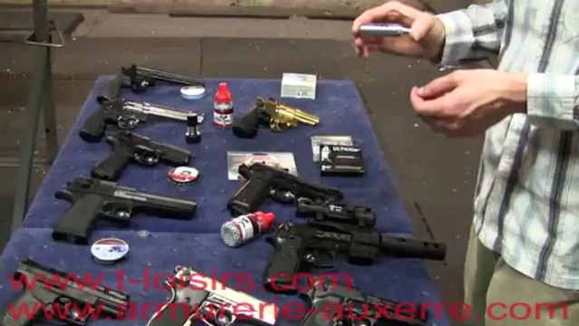 Armurerie Auxerre - Choisir son pistolet à plomb
