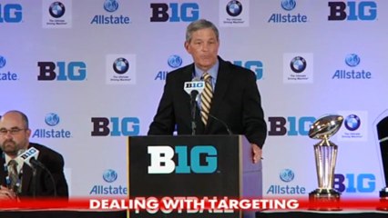 Big Ten Media Day: Iowa Coach Kirk Ferentz