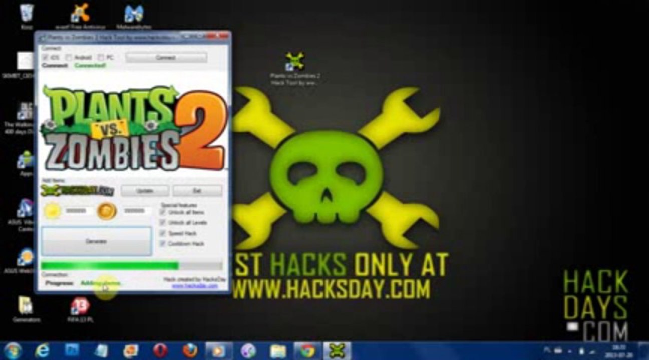 Plants vs Zombies 2 Pirater Hack (FR) gratuit | Télécharger Août 2013 mettre à jour