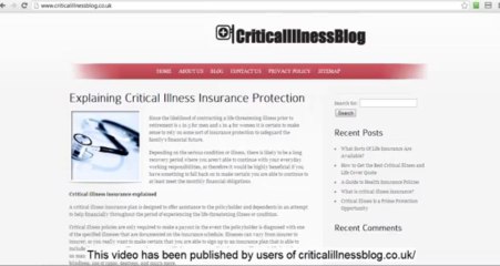 How To have a Life and Critical Illness Cover