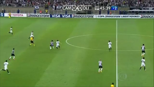 Ronaldinho Lindo Drible - Atlético-MG x Olimpia - Final - Taça Libertadores 2013
