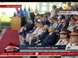 حفل تخريج طلاب الكليات العسكرية بحضور الرئيس عدلي منصور والفريق السيسي