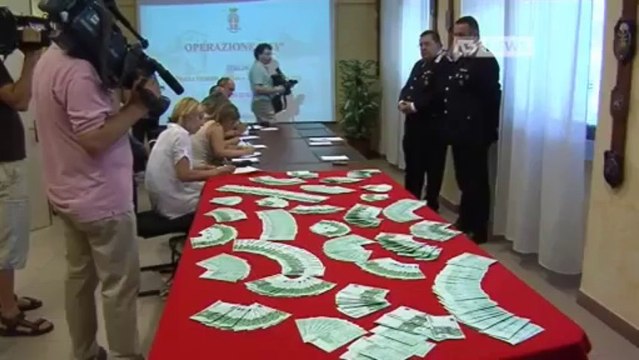 TRAFFICO DI SOLDI FALSI, DUE ARRESTI