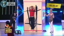 Fastest time to tape a person to a wall -- Video of the Week 16th May -- Guinness World Records